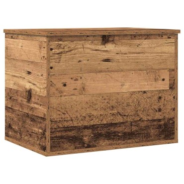 vidaXL Κουτί αποθήκευσης Παλαιό ξύλο 60x42x46cm