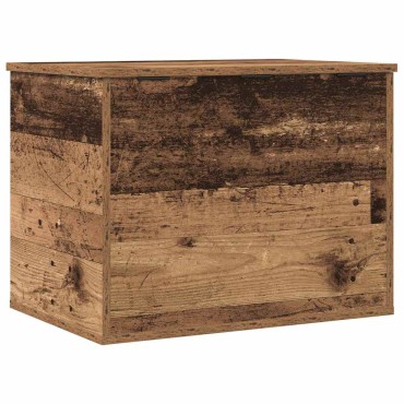 vidaXL Κουτί αποθήκευσης Παλαιό ξύλο 60x42x46cm