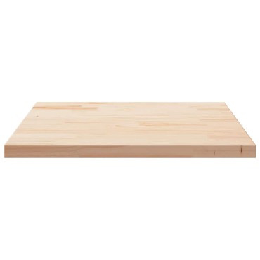 vidaXL Επιφάνεια Τραπεζιού Τετράγωνη 90x90x2,5cm Μασίφ Ξύλο Πεύκου 1 τεμ.