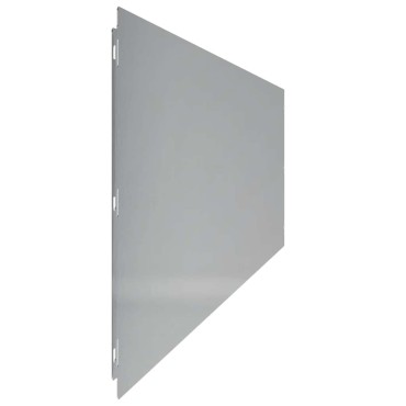 vidaXL Περιφράξεις γκαζόν 20 τεμάχια 25x103 cm από γαλβανισμένο χάλυβα