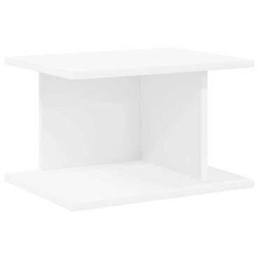 vidaXL Κομοδίνο Λευκό 40x30x25cm Επεξεργασμένο Ξύλο 1 τεμ.