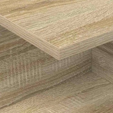 vidaXL Κομοδίνο Δρύς Sonoma 40x30x25cm Επεξεργασμένο Ξύλο 1 τεμ.