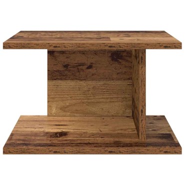 vidaXL Κομοδίνο Παλιό ξύλο 40x30x25cm Επεξεργασμένο Ξύλο 1 τεμ.