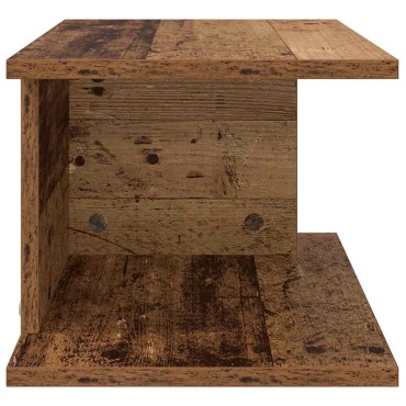 vidaXL Κομοδίνο Παλιό ξύλο 40x30x25cm Επεξεργασμένο Ξύλο 1 τεμ.