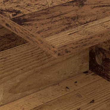 vidaXL Κομοδίνο Παλιό ξύλο 40x30x25cm Επεξεργασμένο Ξύλο 1 τεμ.