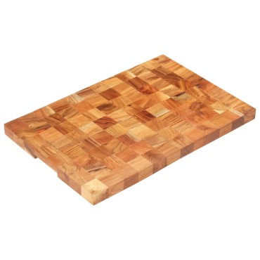 vidaXL Επιφάνεια Κοπής 60 x 40 x 3,8 εκ. από Μασίφ Ξύλο Ακακίας