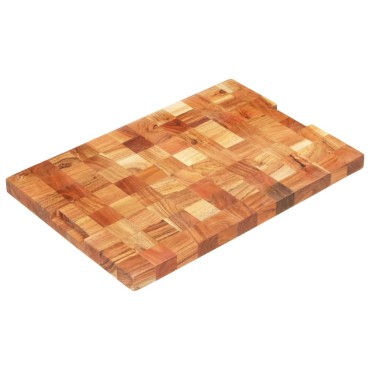 vidaXL Επιφάνεια Κοπής 60 x 40 x 3,8 εκ. από Μασίφ Ξύλο Ακακίας