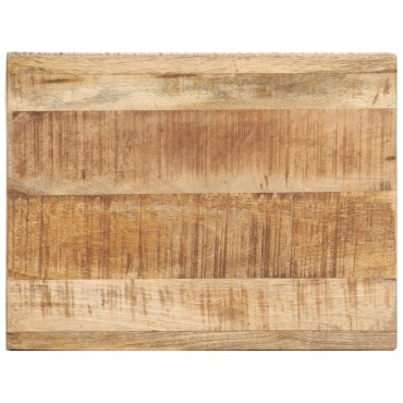 vidaXL Τραπεζάκι Βοηθητικό 40x30x50cm Μασίφ Ακατέργαστο Ξύλο Μάνγκο 1 τεμ.