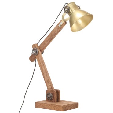 vidaXL Φωτιστικό Επιτραπέζιο Industrial Στρ. 25 W Χάλκ. 58x18x90εκ Ε27
