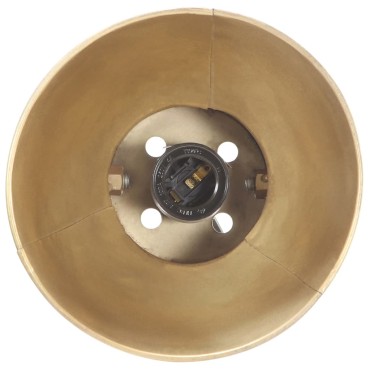 vidaXL Φωτιστικό Επιτραπέζιο Industrial Στρ. 25 W Χάλκ. 58x18x90εκ Ε27
