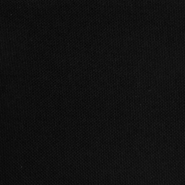 vidaXL Υποπόδιο Μαύρο 51x41x40cm Υφασμάτινο 1 τεμ.