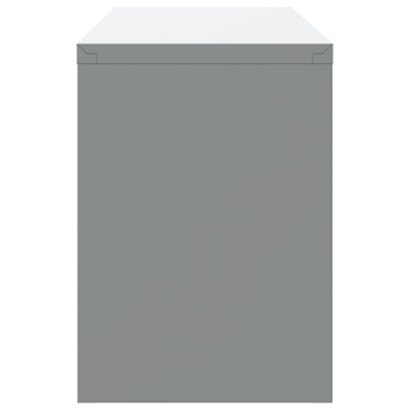 vidaXL Ντουλάπα εργαλείων Κόκκινο και Γκρι 100 x 25 x 35 εκ.