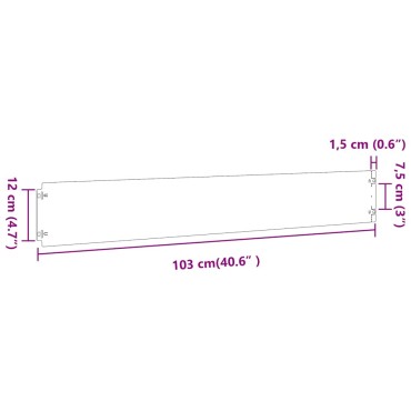 vidaXL Περιφράξεις γκαζόν 50 τεμάχια 15x103 cm από γαλβανισμένο χάλυβα