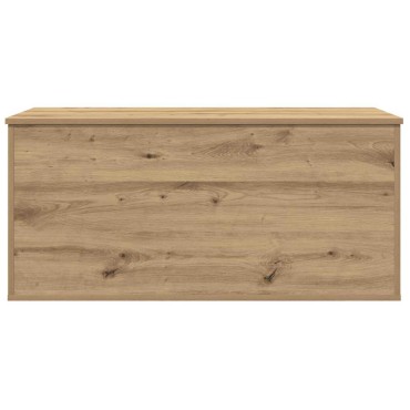 vidaXL Κουτί αποθήκευσης artisan δρυς 100x42x46cm