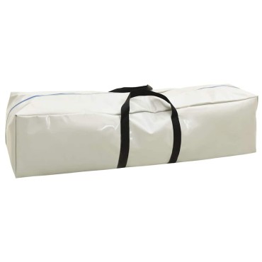 vidaXL Στρώμα Ενόργανης Φουσκωτό Πράσινο 500x100x20 εκ. PVC με Τρόμπα