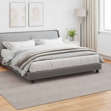 vidaXL Χαλί εσωτερικού χώρου LUGO Κρέμα και Ταπεί 240x340cm