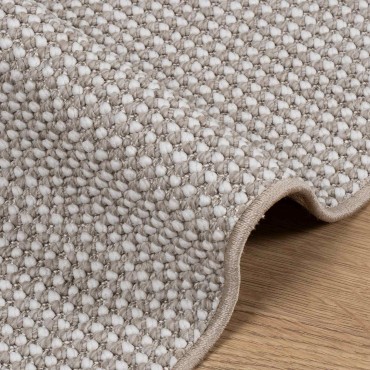 vidaXL Χαλί εσωτερικού χώρου LUGO Κρέμα και Ταπεί 240x340cm
