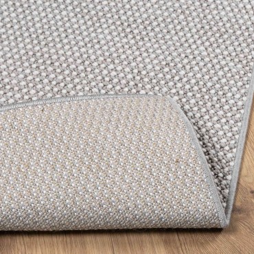 vidaXL Χαλί εσωτερικού χώρου LUGO Κρεμ και Γκρι 160x230cm