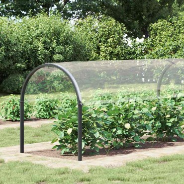 vidaXL Κάλυμμα φυτών με οπές 2x5 m PVC