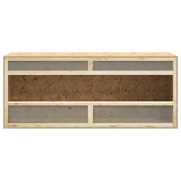 vidaXL Ενυδρείο Ερπετών 120 x 50 x 50 εκ. από Επεξεργασμένο Ξύλο