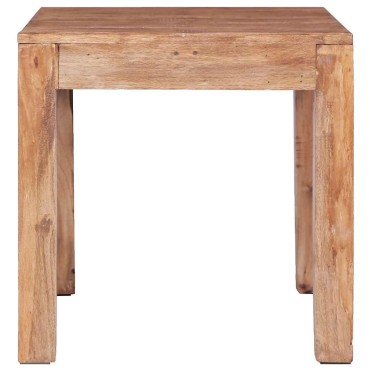 vidaXL Τραπεζάκι Σαλονιού 53x50x50cm από Μασίφ Μαόνι 1 τεμ.