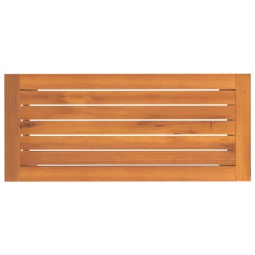 vidaXL Παγκάκι Κήπου 80x35x45cm από Μασίφ Ξύλο Ακακίας 1 τεμ.