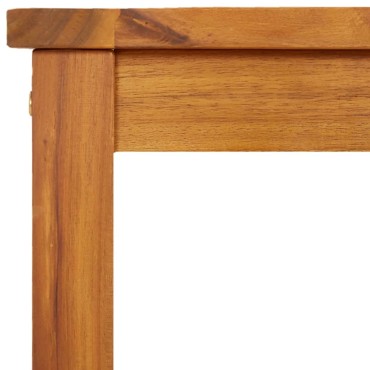 vidaXL Παγκάκι Κήπου 80x35x45cm από Μασίφ Ξύλο Ακακίας 1 τεμ.