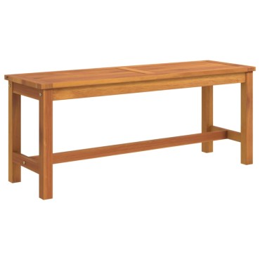 vidaXL Παγκάκι Κήπου 110x35x45cm από Μασίφ Ξύλο Ακακίας 1 τεμ.