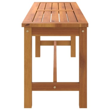 vidaXL Παγκάκι Κήπου 110x35x45cm από Μασίφ Ξύλο Ακακίας 1 τεμ.