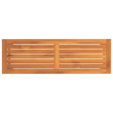 vidaXL Παγκάκι Κήπου 110x35x45cm από Μασίφ Ξύλο Ακακίας 1 τεμ.