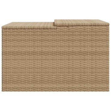 vidaXL Σκέπαστρο για Χλοοκοπτ. Ρομπότ Μπεζ 86x90x52/57 εκ. Συνθ. Ρατάν