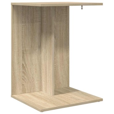 vidaXL Τραπεζάκι Πλευράς Δρύς Sonoma 45x40x62,5cm 1 τεμ.