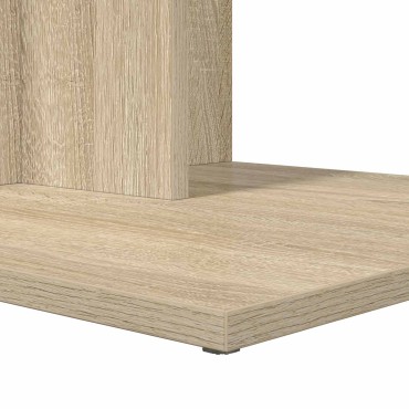 vidaXL Τραπεζάκι Πλευράς Δρύς Sonoma 45x40x62,5cm 1 τεμ.