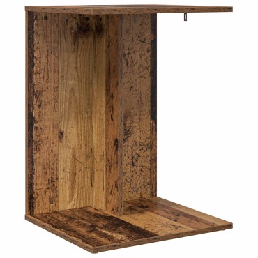 vidaXL Τραπεζάκι Πλευράς Παλιό ξύλο 45x40x62,5cm 1 τεμ.