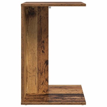 vidaXL Τραπεζάκι Πλευράς Παλιό ξύλο 45x40x62,5cm 1 τεμ.