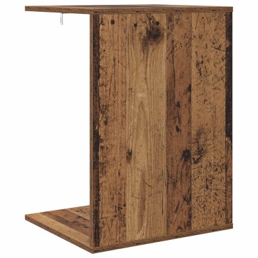vidaXL Τραπεζάκι Πλευράς Παλιό ξύλο 45x40x62,5cm 1 τεμ.