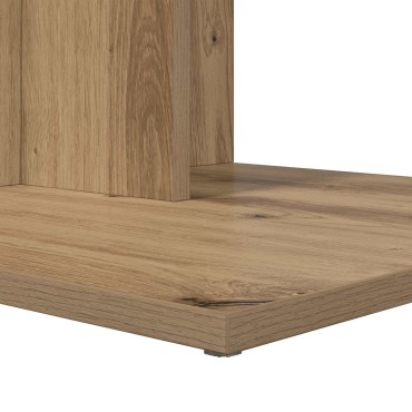 vidaXL Τραπεζάκι Πλευράς Artisan Oak 45x40x62,5cm 1 τεμ.