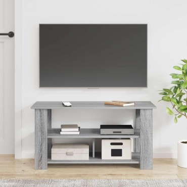 vidaXL Βάση τηλεόρασης Γκρίζο Σονομα 100x40x50cm