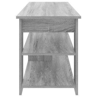 vidaXL Βάση τηλεόρασης Γκρίζο Σονομα 100x40x50cm