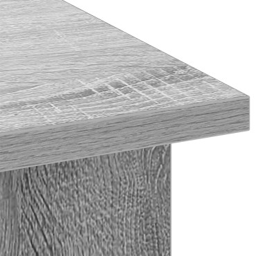 vidaXL Βάση τηλεόρασης Γκρίζο Σονομα 100x40x50cm