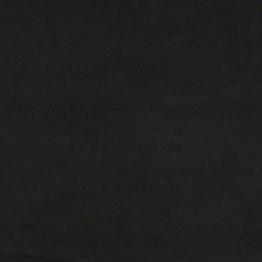 vidaXL Κεφαλάρι Μαύρο Βελούδο 90x7x128cm 1 τεμ.