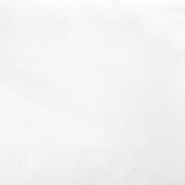 vidaXL Σκαμνί Λευκό 41x41x40cm Ψεύτικο Δέρμα και Μηχανικά Ξύλα