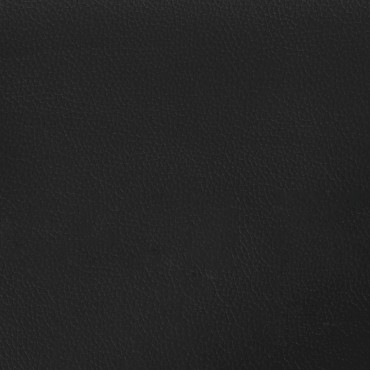 vidaXL Καρέκλα Gaming Μασάζ Υποπόδιο Μαύρος Παραλλαγή Συνθετικό Δέρμα 64x60x(117-127)cm 1 τεμ.