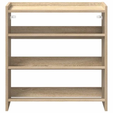 Ράφι παπουτσιών vidaXL Sonoma Oak 60x25x62cm Κατασκευασμένο ξύλο