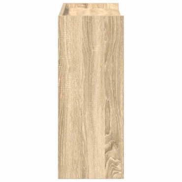 Ράφι παπουτσιών vidaXL Sonoma Oak 60x25x62cm Κατασκευασμένο ξύλο