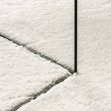 vidaXL Χαλί HUARTE Κρεμ 100x200cm Πολυεστέρας