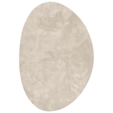 vidaXL Χαλί HUARTE Μπεζ 140x200cm Πολυεστέρας