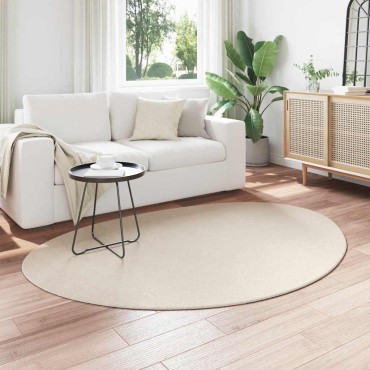 vidaXL Χαλί HUARTE Μπεζ 140x200cm Πολυεστέρας