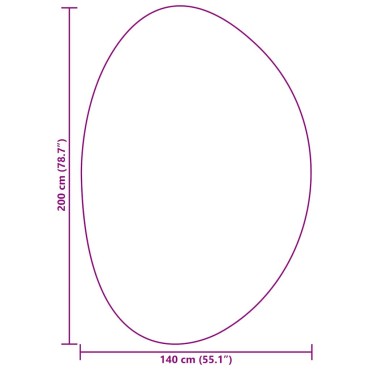 vidaXL Χαλί HUARTE Μπεζ 140x200cm Πολυεστέρας