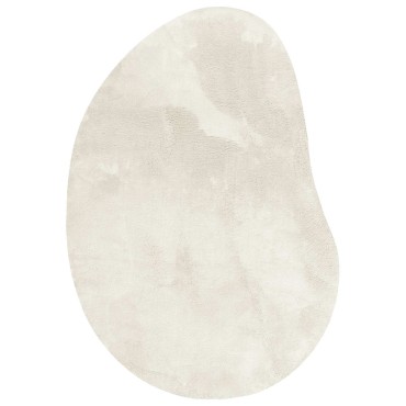 vidaXL Χαλιά χώρου HUARTE Κρεμ 120x170cm Πολυεστέρας